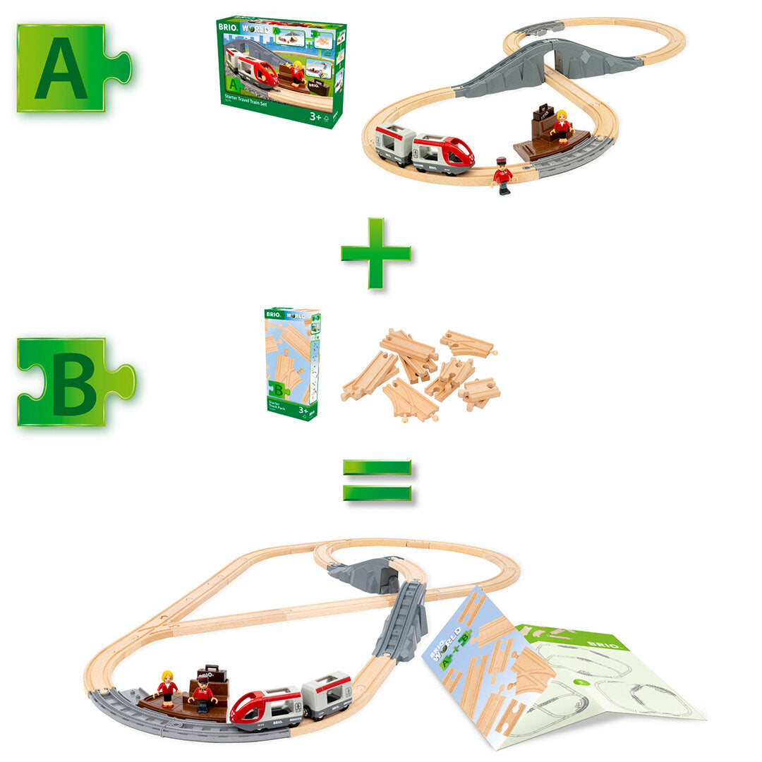 BRIO - Starter Track Pack 12 pieces - Modern Brands Australia