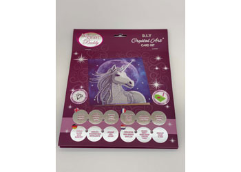 CrystalArt - Horse 18x18cm Card - Modern Brands Australia