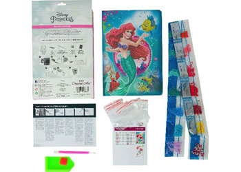 CrystalArt - The Little Mermaid Notebook 18x26cm - Modern Brands Australia