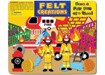 Felt Creations - Fire Engine - Modern Brands Australia
