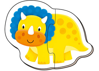 Galt - Baby Puzzles - Dinosaurs 2 pc - Modern Brands Australia