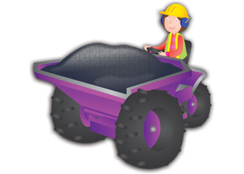 Galt - Construction Site Giant Floor Puzzle - 30pc - Modern Brands Australia