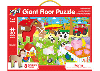 Galt - Farm Giant Floor Puzzle - 30pcs - Modern Brands Australia
