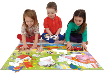 Galt - Farm Giant Floor Puzzle - 30pcs - Modern Brands Australia