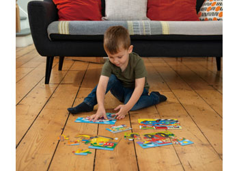 Galt - 4 Puzzles In A Box - Vehicles - Modern Brands Australia