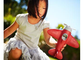 Green Toys - Airplane - Red - Modern Brands Australia