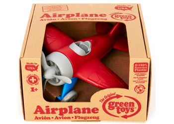 Green Toys - Airplane - Red - Modern Brands Australia