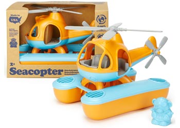 Green Toys - Sea Copter - Orange - Modern Brands Australia