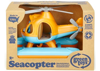 Green Toys - Sea Copter - Orange - Modern Brands Australia