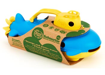 Green Toys - Submarine - Yellow Cabin - Modern Brands Australia