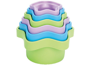 Green Toys - Stacking Cups Set of 6 - Modern Brands Australia