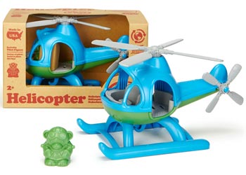 Green Toys - Helicopter - Blue - Modern Brands Australia