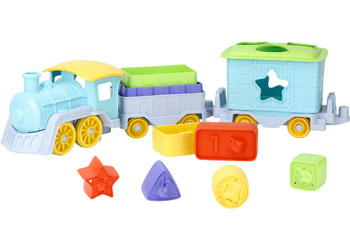 Green Toys - Stack & Sort Train - Modern Brands Australia