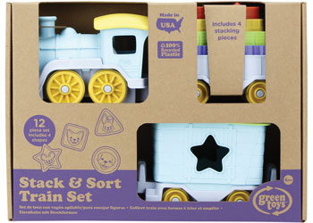Green Toys - Stack & Sort Train - Modern Brands Australia