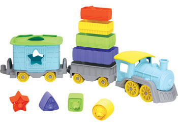 Green Toys - Stack & Sort Train - Modern Brands Australia