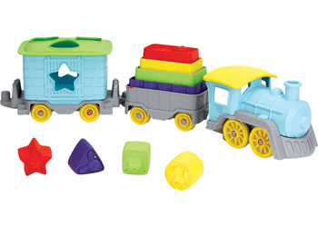 Green Toys - Stack & Sort Train - Modern Brands Australia