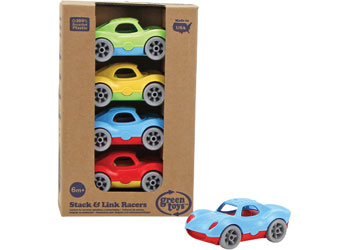 Green Toys - Stack & Link Racers - Modern Brands Australia