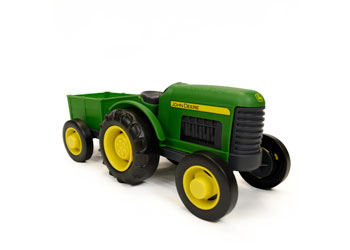 Green Toys - John Deere Tractor & Board Book - Modern Brands Australia