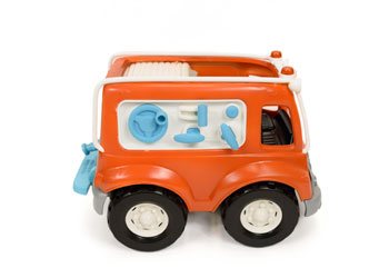 Green Toys - Toggle & Turn Fire Truck - Modern Brands Australia