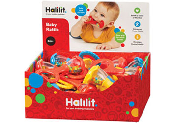 Halilit - Baby Maracas/Rattles CDU36 - Modern Brands Australia