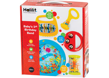 Halilit- Babys First Birthday Band - Modern Brands Australia
