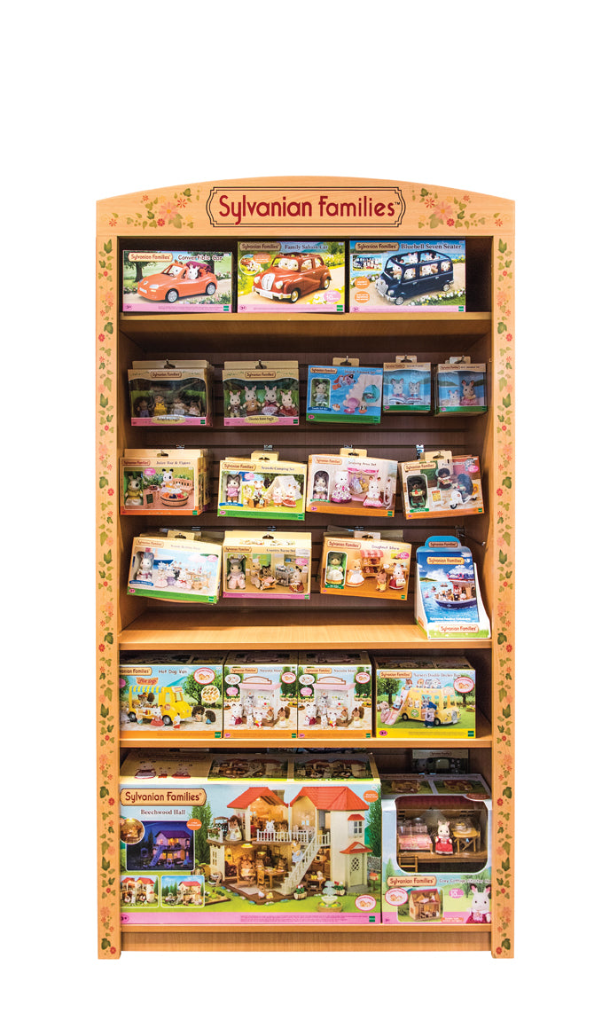 Sylvanian Families - 1 M Wooden Merchandiser
