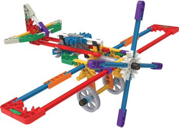 knex - Click & Construct Tub 522 pieces 35 builds - Modern Brands Australia