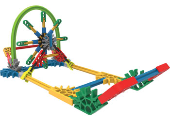 knex - Click & Construct Tub 522 pieces 35 builds - Modern Brands Australia