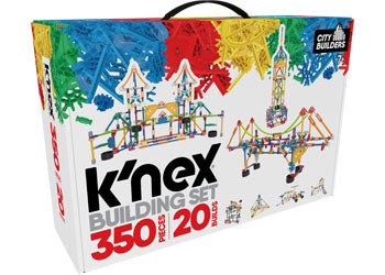 knex - City Builders 325 pieces 20 builds - Modern Brands Australia