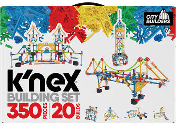 knex - City Builders 325 pieces 20 builds - Modern Brands Australia