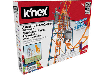 knex - Amazin 8 Roller Coaster 448 pieces - Modern Brands Australia