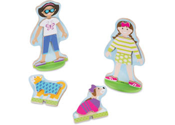 M&D - Best Friends Magnetic Dress-Up - Modern Brands Australia