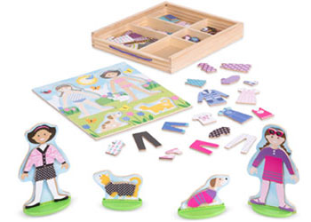 M&D - Best Friends Magnetic Dress-Up - Modern Brands Australia