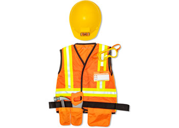 M&D - Construction Worker Costume Set - Pack of 3 - Modern Brands Australia