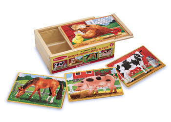 M&D - Farm Puzzles In A Box - Modern Brands Australia