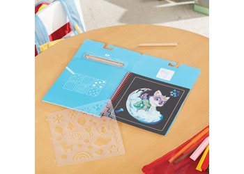 M&D Paw Patrol - Scratch Art - Skye - Modern Brands Australia