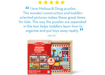 M&D - Vehicles Puzzles In A Box - Modern Brands Australia