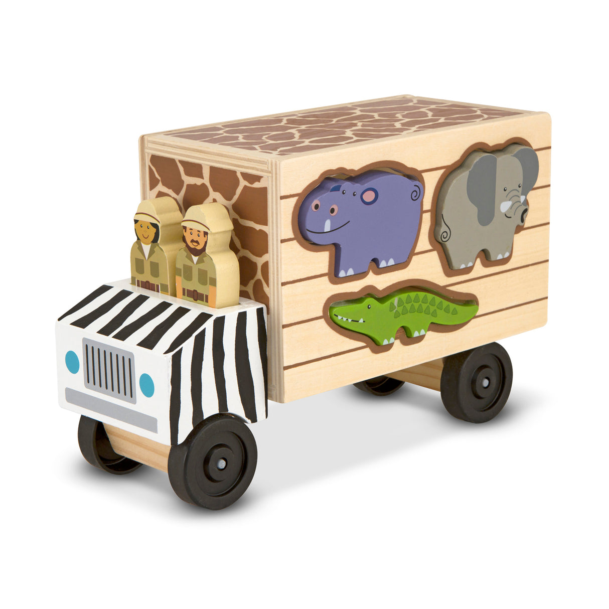 M&D - Animal Rescue Shape Sorting truck - Modern Brands Australia