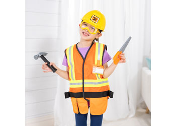 M&D - Construction Worker Costume Set - Pack of 3 - Modern Brands Australia