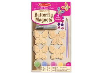 M&D - Created by Me! Butterfly Magnets - Modern Brands Australia