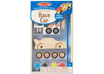 M&D - Created by Me! Wooden Race Car - Modern Brands Australia