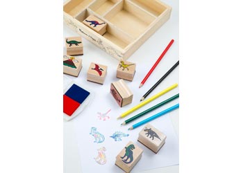 M&D - Dinosaur Stamp Set - Modern Brands Australia