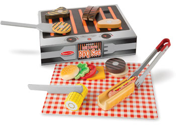 Melissa & Doug Grill & Serve BBQ Set - Modern Brands Australia