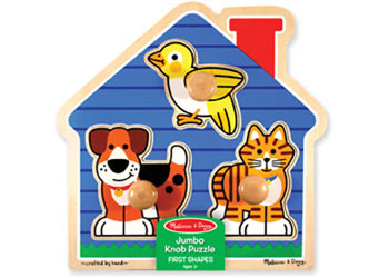 M&D - House Pets Knob Puzzle - 3pc - Modern Brands Australia