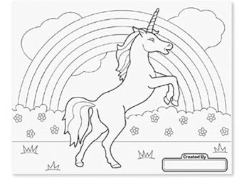 M&D - Jumbo Colouring Pad - Pink - Modern Brands Australia