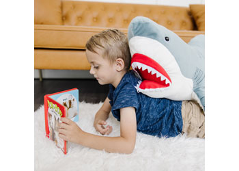 M&D - Large Plush - Shark - Modern Brands Australia