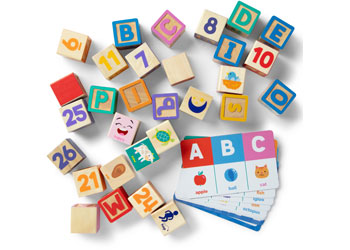 M&D - Ms. Rachel Blocks + Activity Cards - Modern Brands Australia