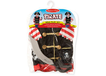 M&D - Pirate Role Play Costume Set - Pack of 3 - Modern Brands Australia