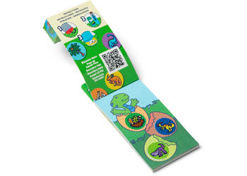 M&D - Sticker WOW! Refill Stickers - Dinosaur - Modern Brands Australia