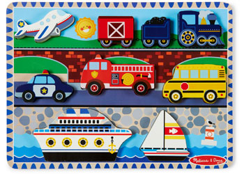 M&D - Vehicles Chunky Puzzle - Modern Brands Australia